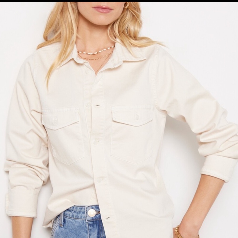 Good American Denim Button-up